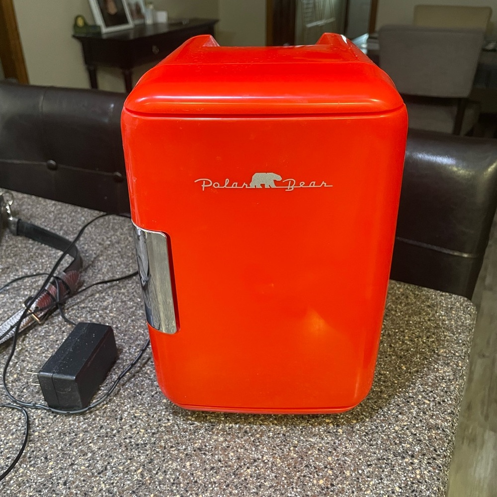 Red Portable Mini Fridge